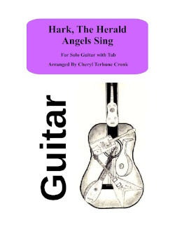 'Hark, The Herald Angels Sing' for solo guitar